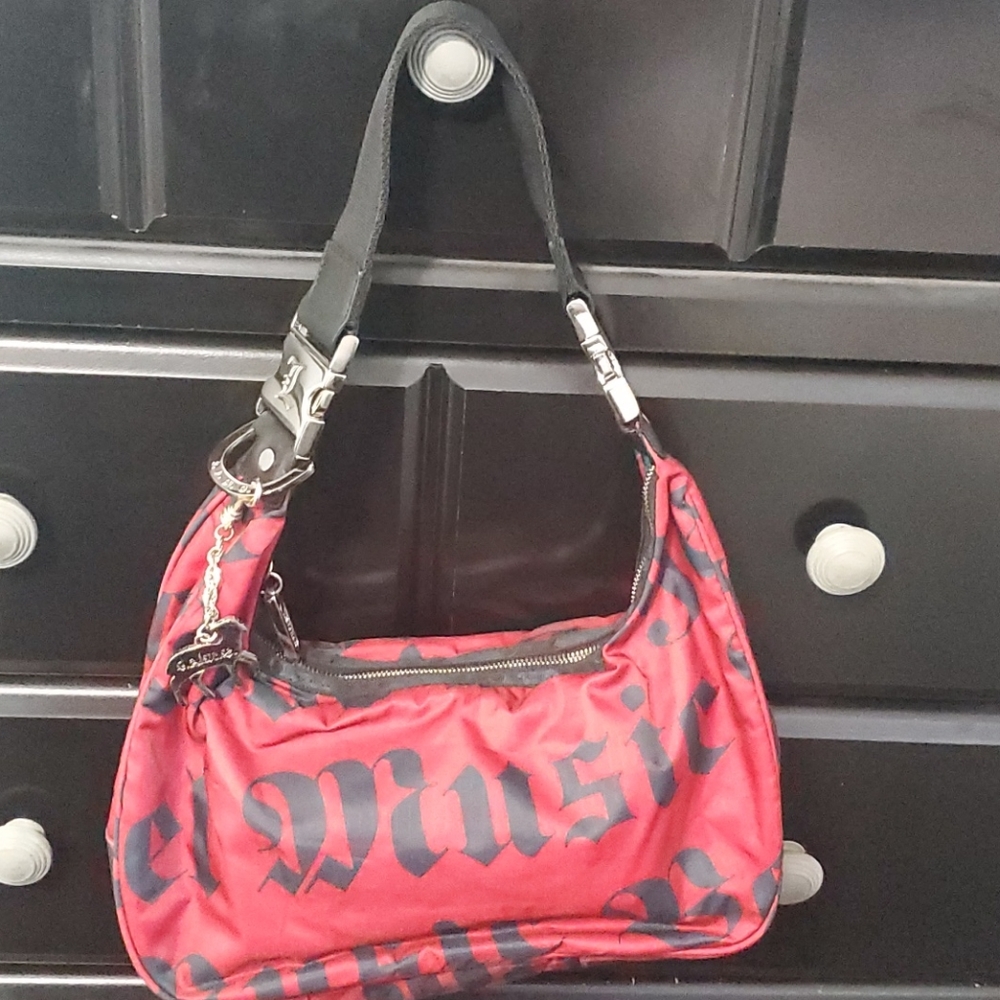 Gently Used - Le Sportsac And Gwen Stefani Lamb Hobo Purse Red